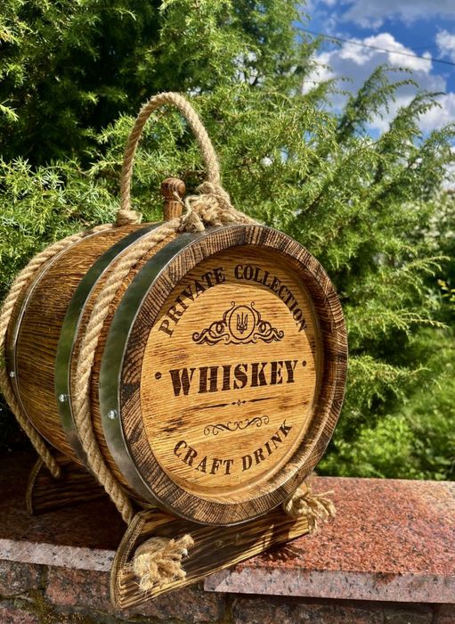 Дубові бочки 100л, 80л, 50л, 30л, 20л, 15л, 10л, 5л, 3л.