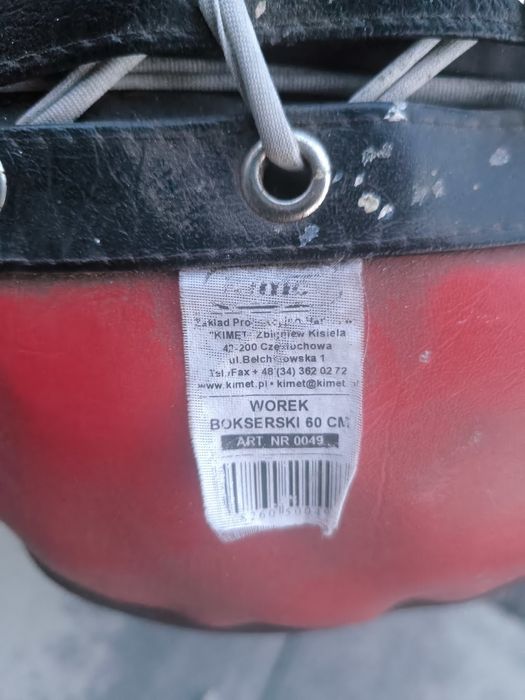 Profesjonalny worek bokserski Kimet