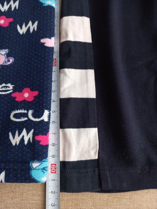 Legginsy dziewczęce ocieplane, rozmiar 110, Zestaw