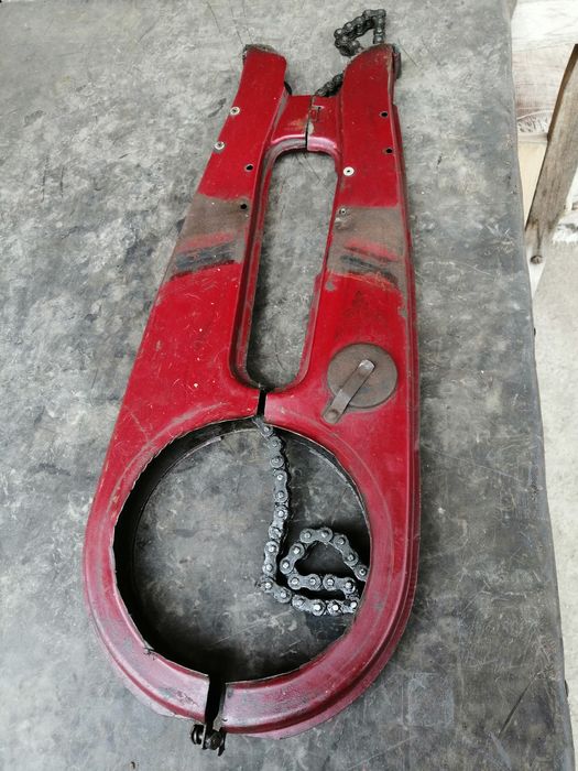 Кожух цепи явы 250 с цепью