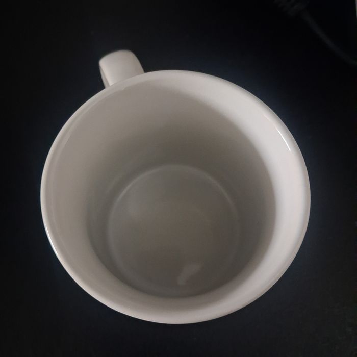 Kubek biały ceramiczny