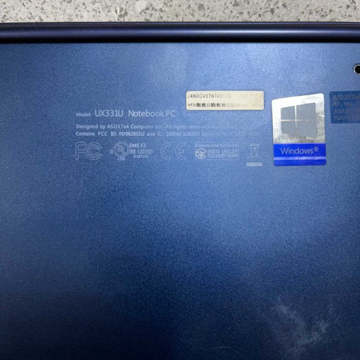 Ultrabook ASUS ZenBook 13 UX331U | i5-8250U | 8GB RAM | SSD 500GB | Windows | UŻYWANY