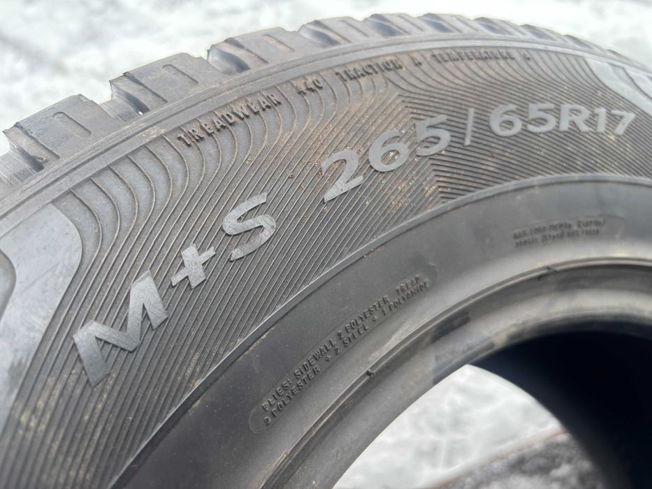 265-65-R17 GOODYEAR 2штуки джиповская всесезонная резина GERMANY 2022