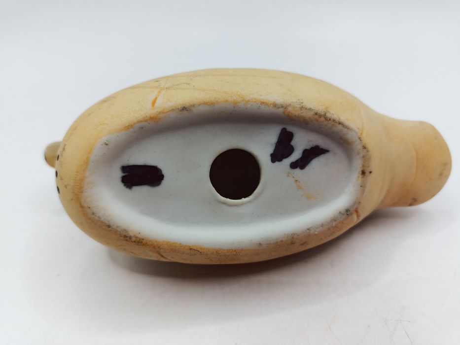 Ceramika dekoracja Mała kaczka ręcznie malowana wiosenna ozdoba