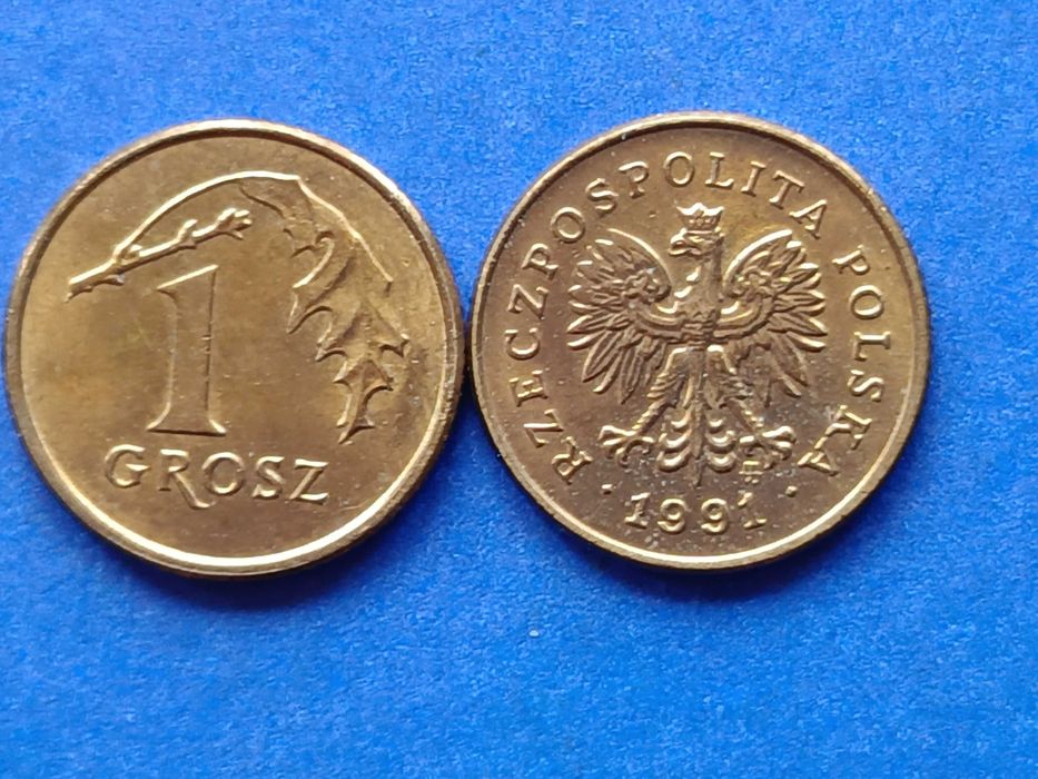 1 grosz 1991 obiegowy