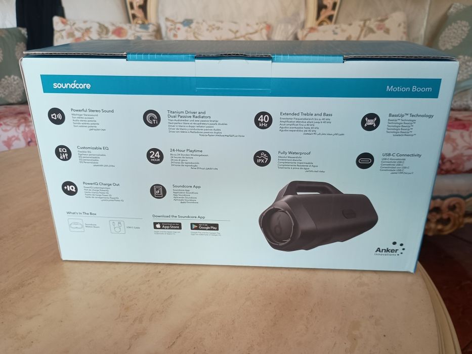 6Głośnik Soundcore Motion Boom | 30W | IPX7 I Fabrycznie