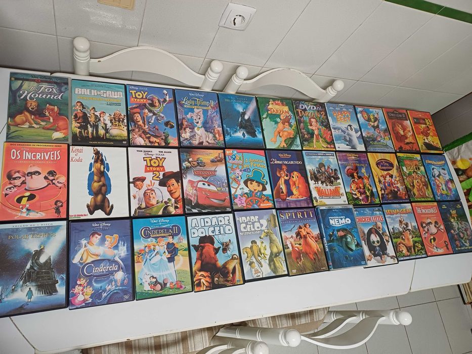 Filmes de Banda Desenhada DVD`s 33 unidades