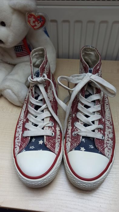 Trampki z flagą USA 36