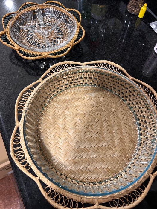 Travessas de cozinha (2x)