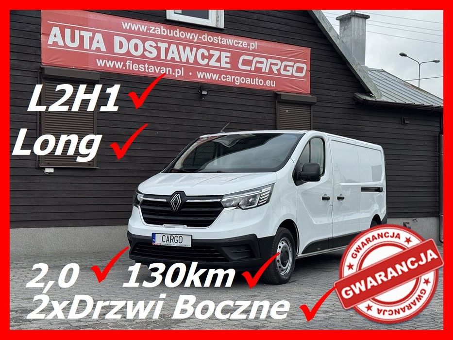 Renault TRAFIC  L2H1 2,0 130km Long  Klima Reflektory Full Led Pure Light Vision VAT 1