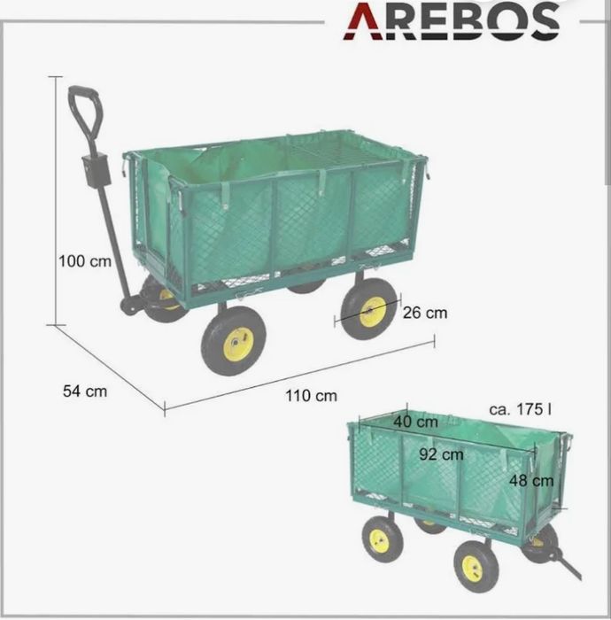 Wózek ręczny AREBOS