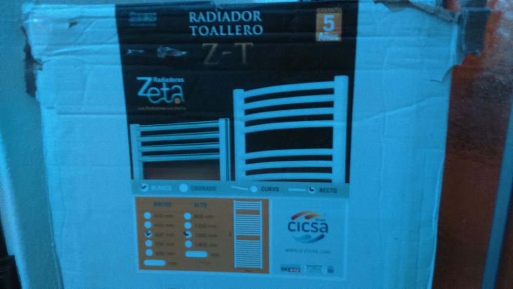 Toalheiro Hidráulico ZETA 160x50cm Nunca usado