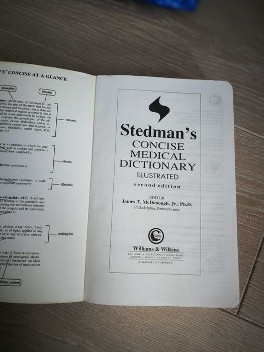 stedman's concise medical dictionary ilustrated 2 edition
