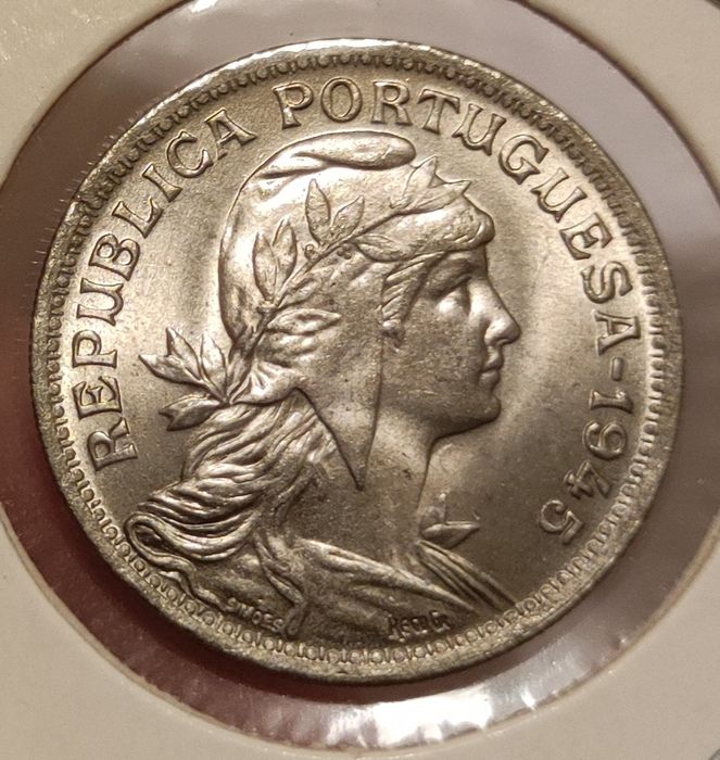 Moedas república 50 centavos 
50 centavos
10 escudos 1954 - 12,50