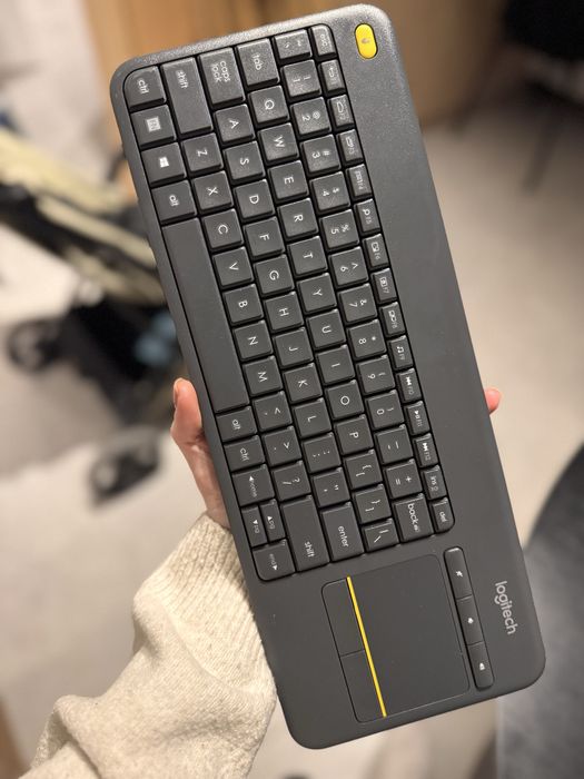 Klawiatura logitech k400 plus szary