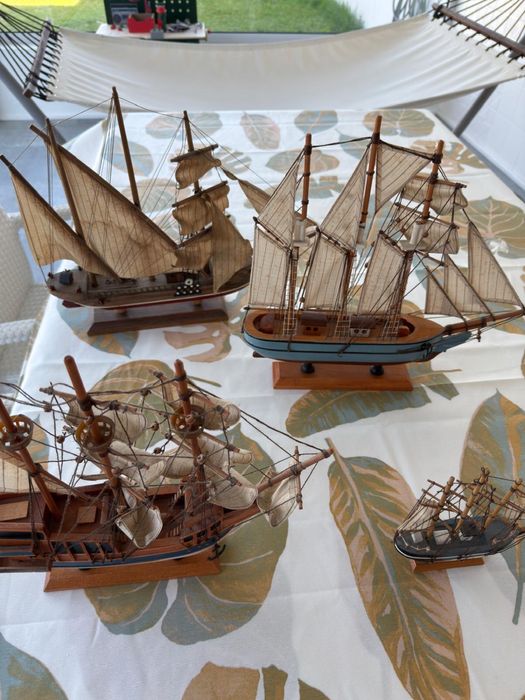 Caravelas modelos decoração