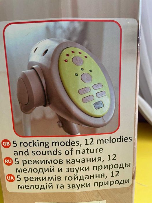 Колиска-гойдалка Carrello Nanny CRL-0005