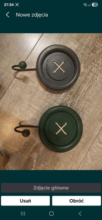 Guziki haczyki/wieszaki do pokoju dziecięcego