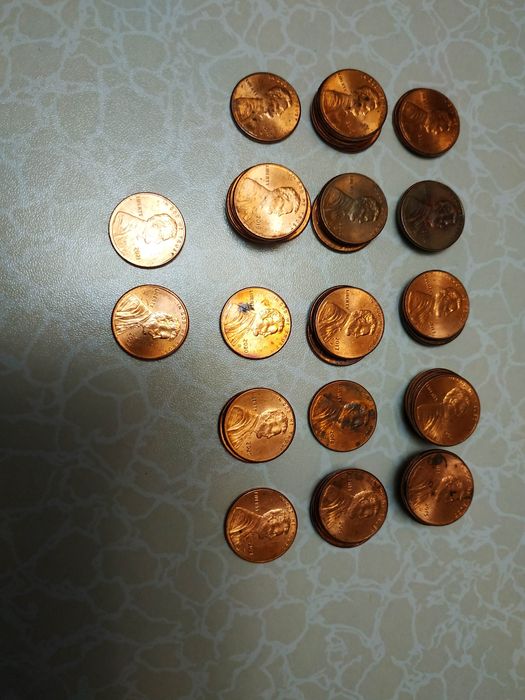 Продам монети 1 цент США