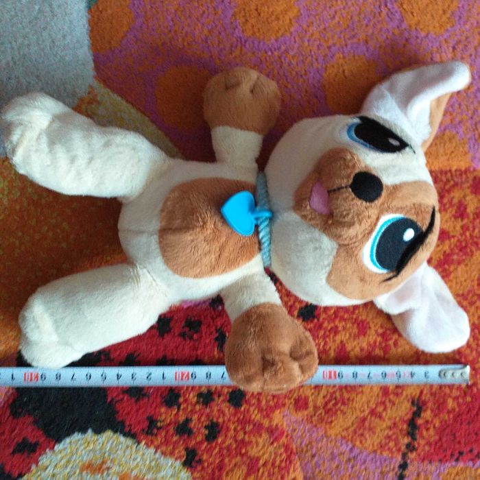 Pluszak piesek ze schowkiem z tyłu głowy- Rypin