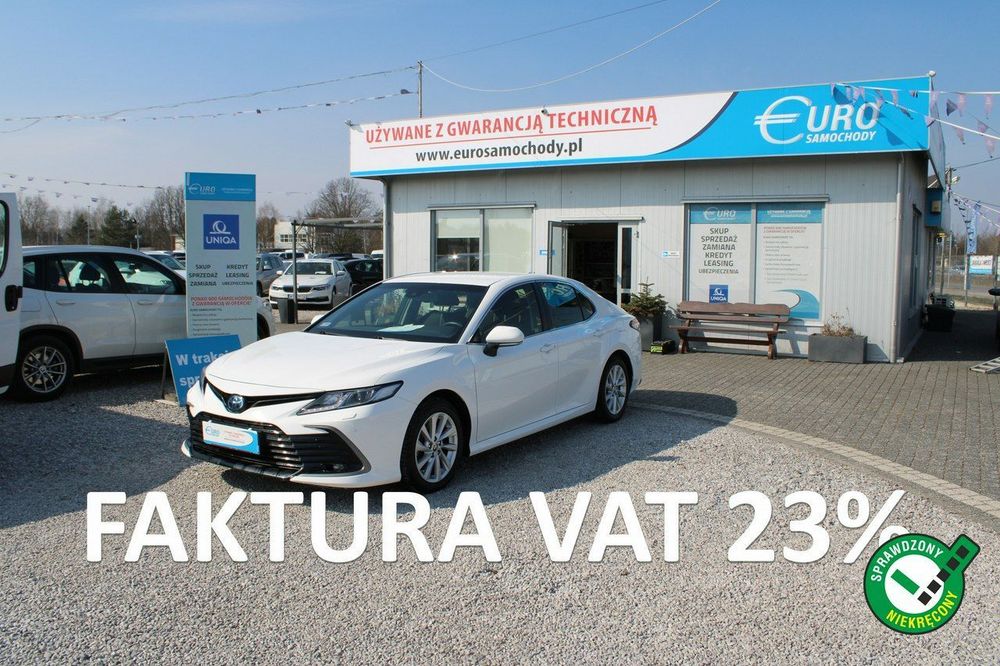 Toyota Camry 2.5 Hybrid e-CTV Comfort F-vat Kamera netto 77154PLN Gwarancja