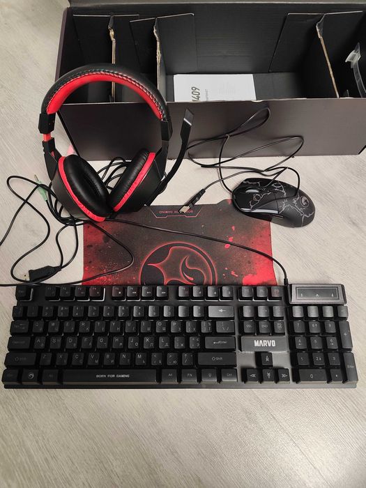 Клавіатура Marvo CM409 USB Black (CM409UR.MRV)