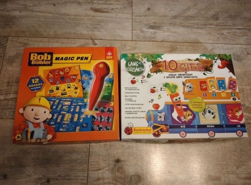 Marcheweczka. Magiczne pióro dwie gry