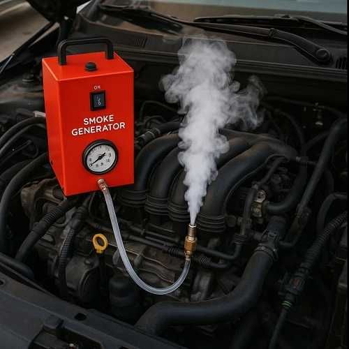 Димогенератор, діагностика авто на підсос повітря.