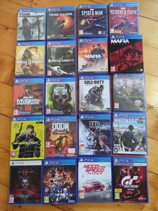 Ігри PS4 PS5 диски