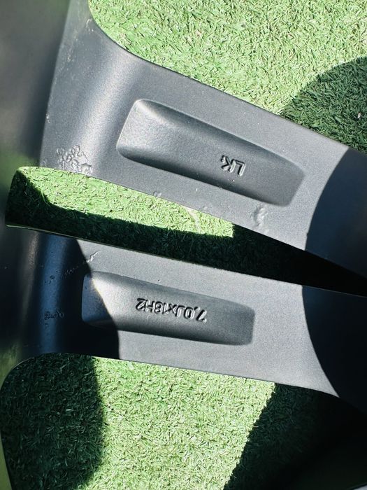 Диски 5/112 R18 Audi 7J et-22 оригінал Brock з датчиками тиску