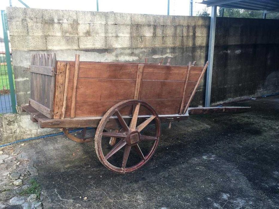 Carros de bois de junta