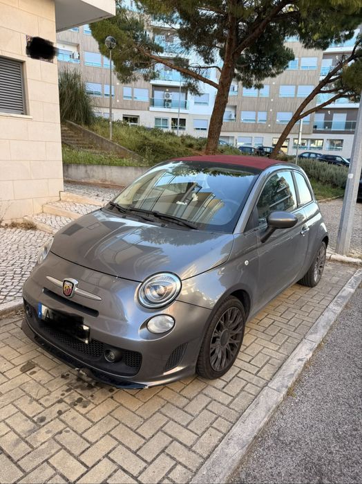 Fiat 500C Cabrio 0.9 TwinAir 85cv – Kit Abarth, Capota Elétrica e Bancos em Pele