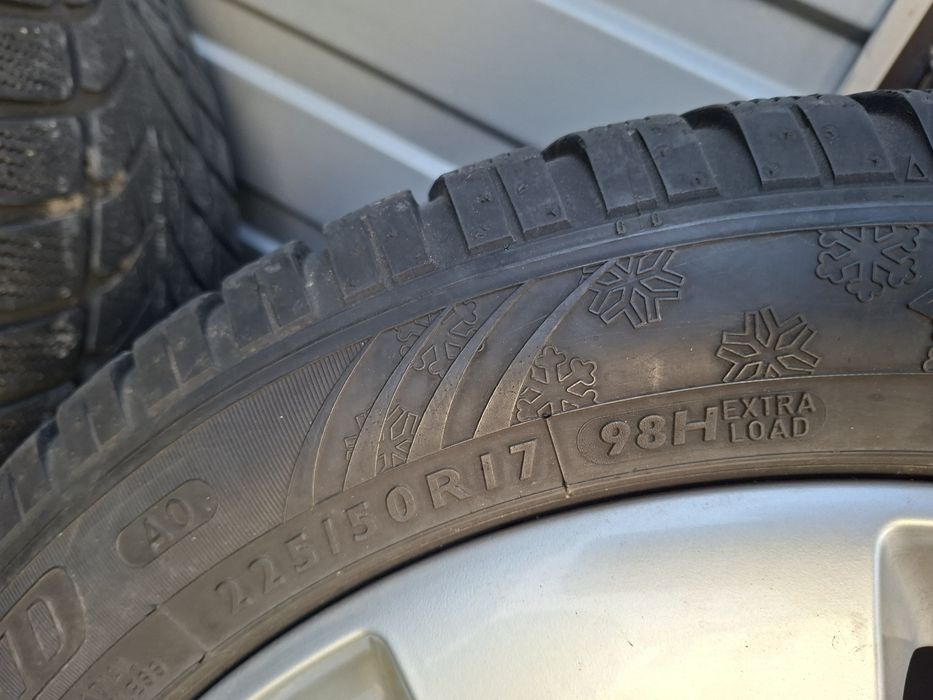 Alufelgi r17 rozstaw 5x112 audi w bardzo dobrym stanie