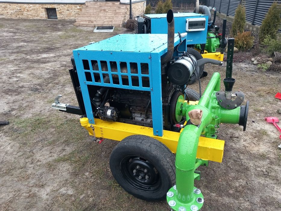 Насоса станція .Мотопомпа.3.0 пн 40 пн30мерседес