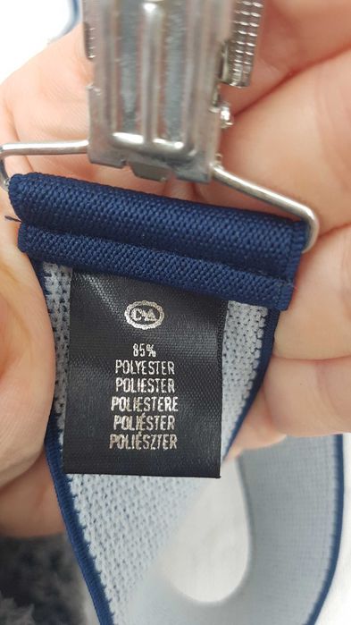 Підтяжки чоловічі сині C&A
