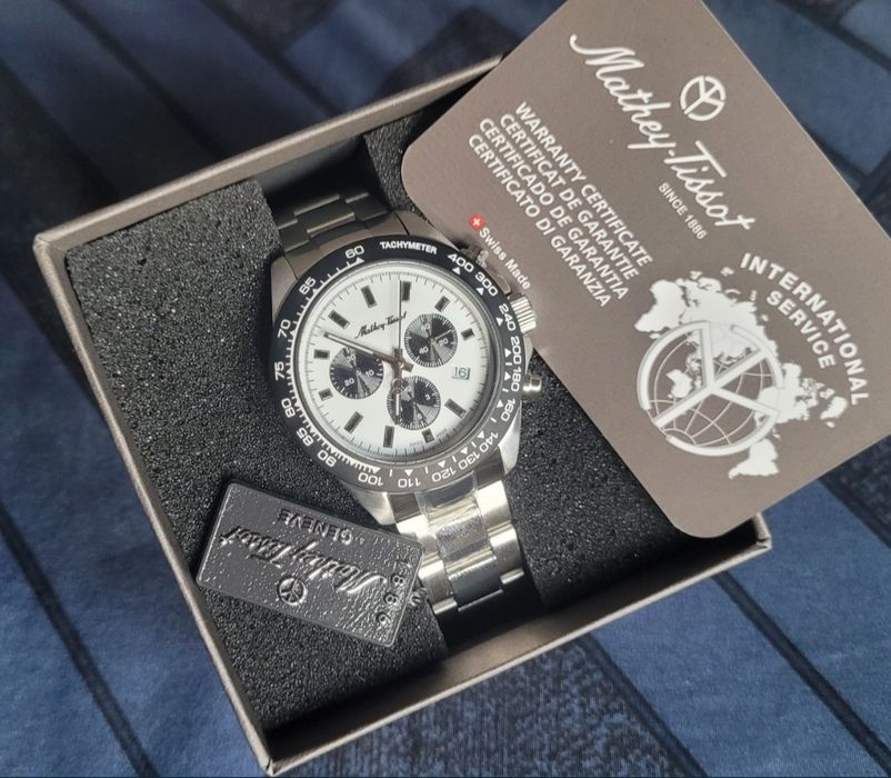 Relógio suiço Mathey Tissot - Chronograph Panda