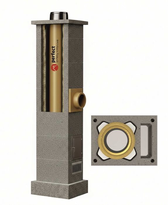 Komin systemowy ceramiczny spalinowy, dostawa