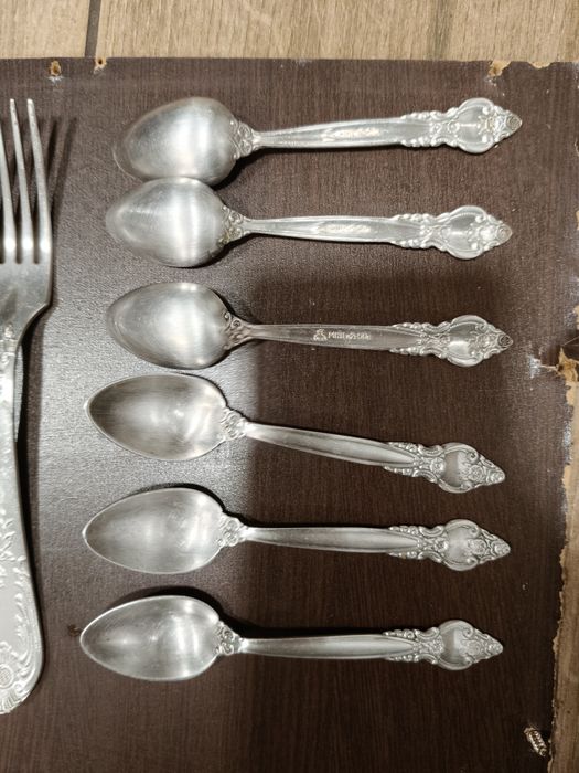 Sztućce posrebrzane