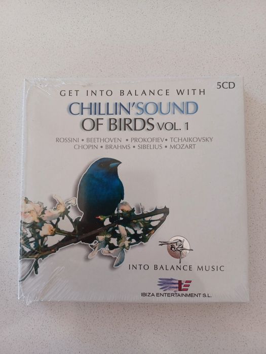 Caixa 5 Cd's Chillin'Sound of Birds vol. 1