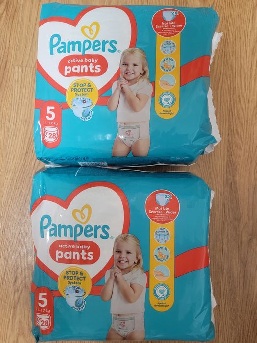 Pampers active baby pants 5