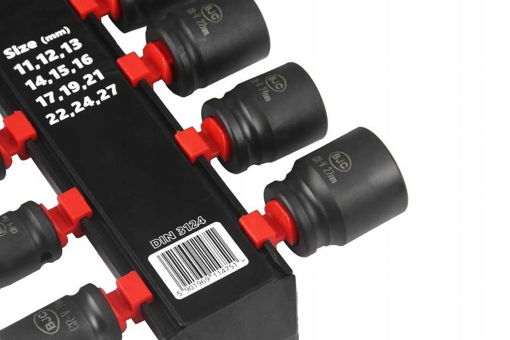 Nasadki udarowe 1\2 11-27 BJC Klucze Mocne warsztatowe  klucz nasadowy