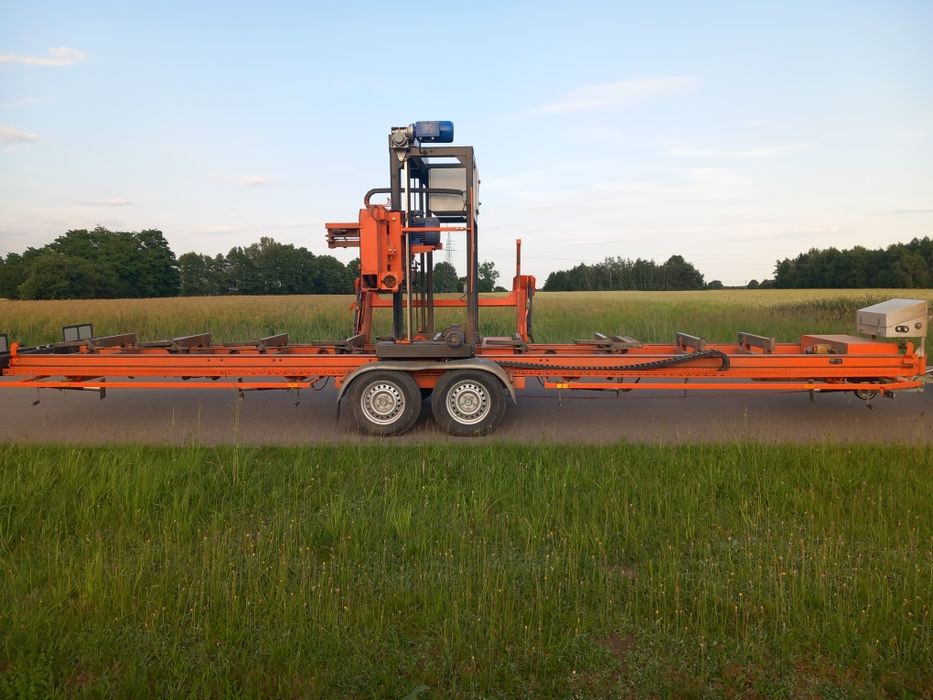 Tartak mobilny trak przewoźny usługi