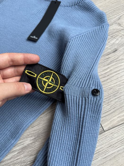 Гольф Stone Island (шерсть, водолазка вязанная)