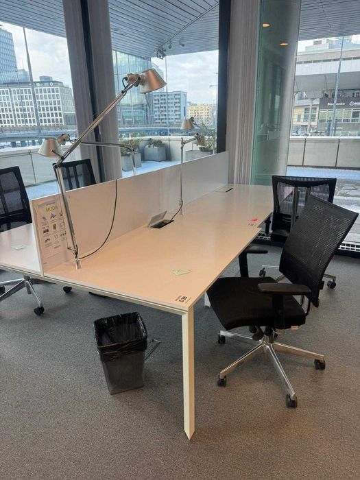 Biurko bench wielostanowiskowy 160x80 biurka stoły biuro dom hotel