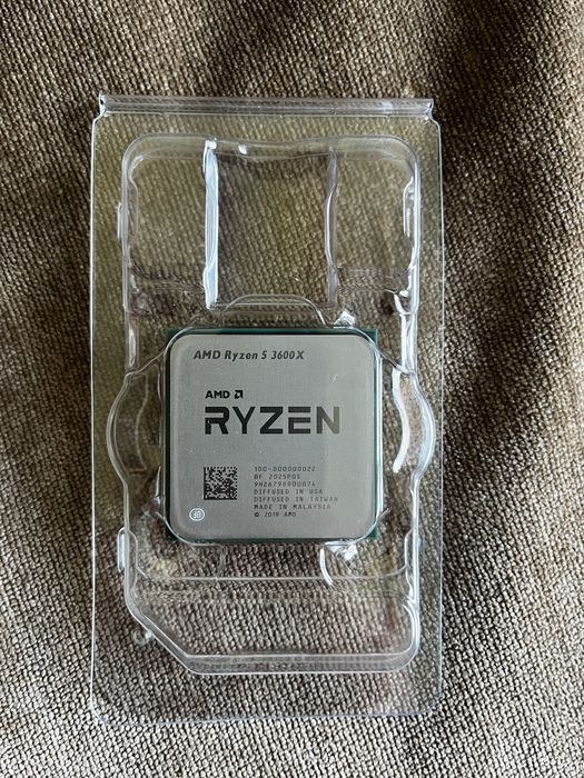 Cpu amd ryzen 5 3600 x
