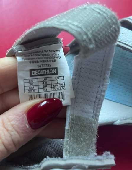 sandały damskie / dziewczęce Quechua 36