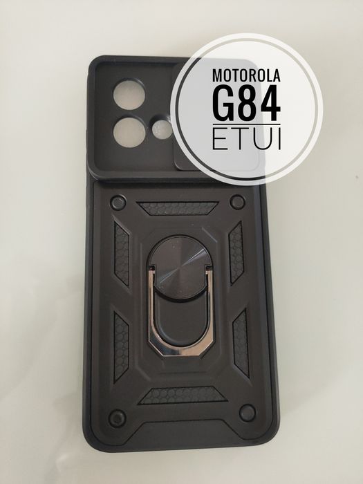 Etui pancerne Motorola G 84 czarne