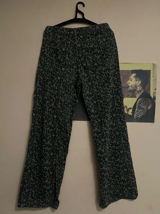 Джинси леопардові