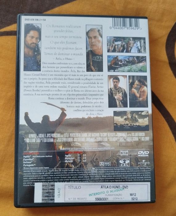 DVD atila o huno