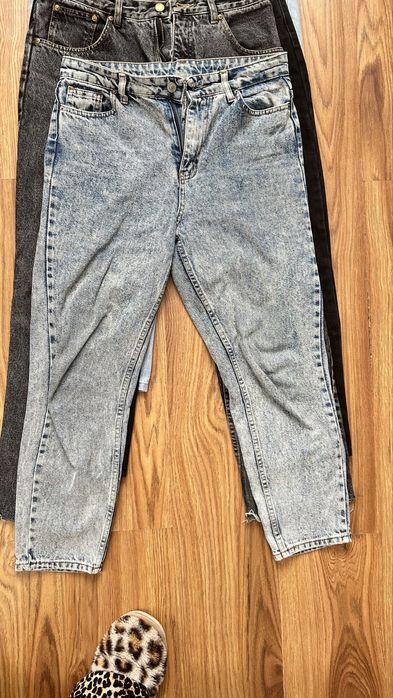 Джинси на високій посадці розміри від S до XL